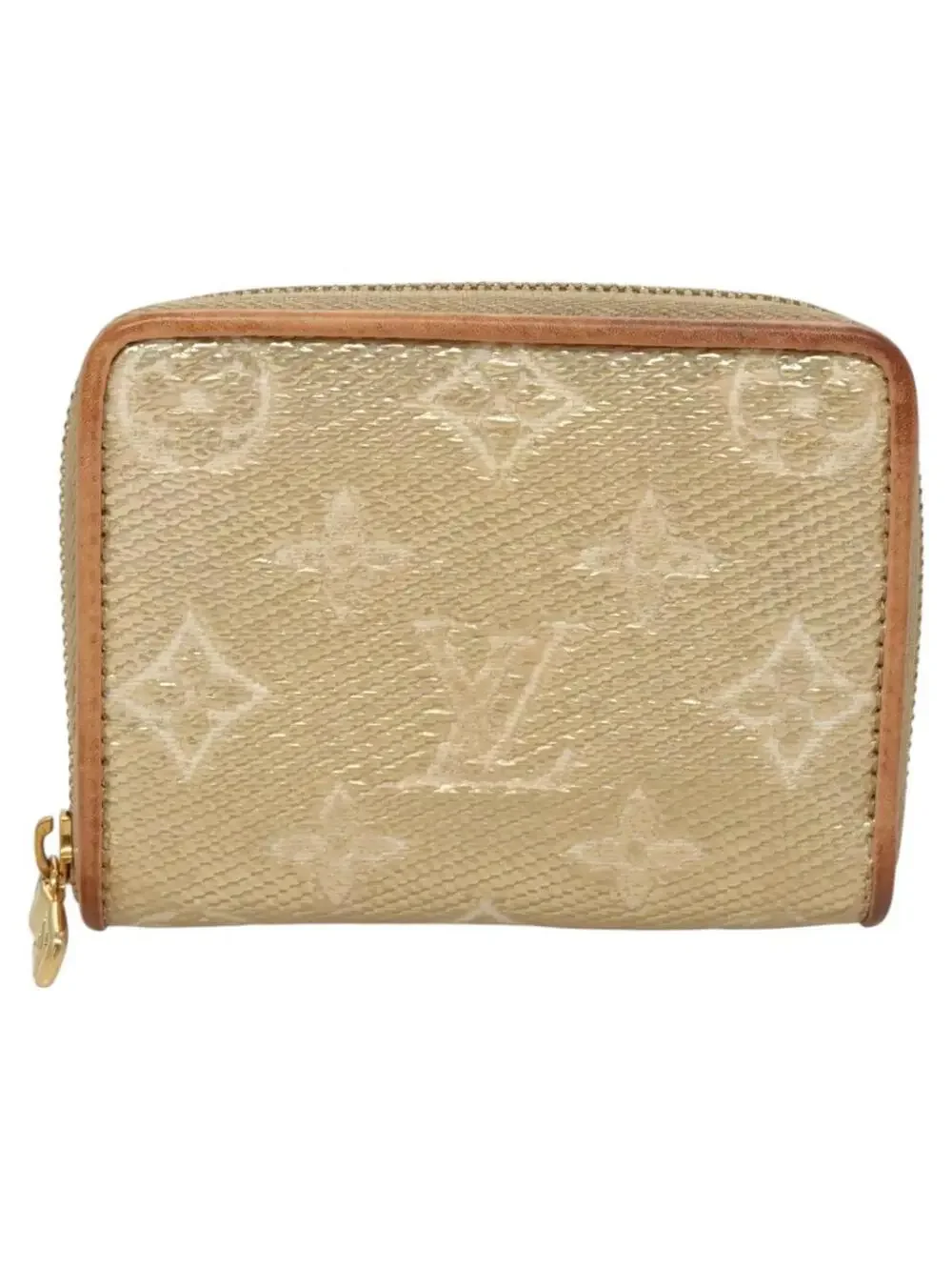 Louis Vuitton Laminated Jacquard Zippy #344157L52B